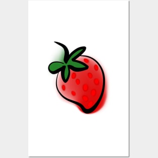 Strawberry Posters and Art